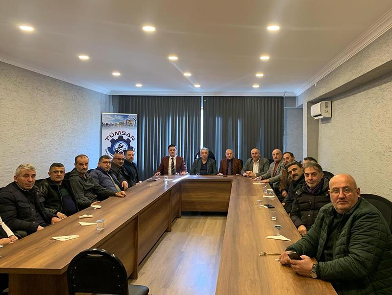 AK Parti Trabzon Milletvekili Vehbi KOÇ ve AK Parti Ortahisar İlçe Başkanı Seyit HİSOĞLU, Sanayi Esnaflarımızı Kooperatif Ofisimizde Ağırladık